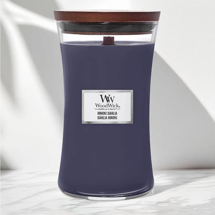WoodWick, Large Hinoki Dahlia