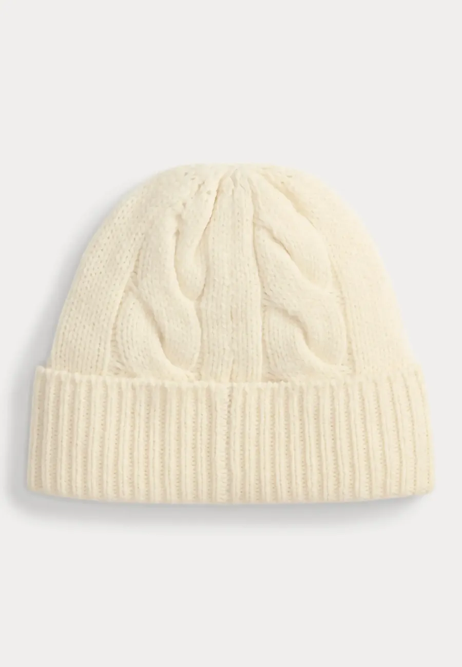 Polo Ralph Lauren, Polo Bear Cable Wool Blend Beanie
