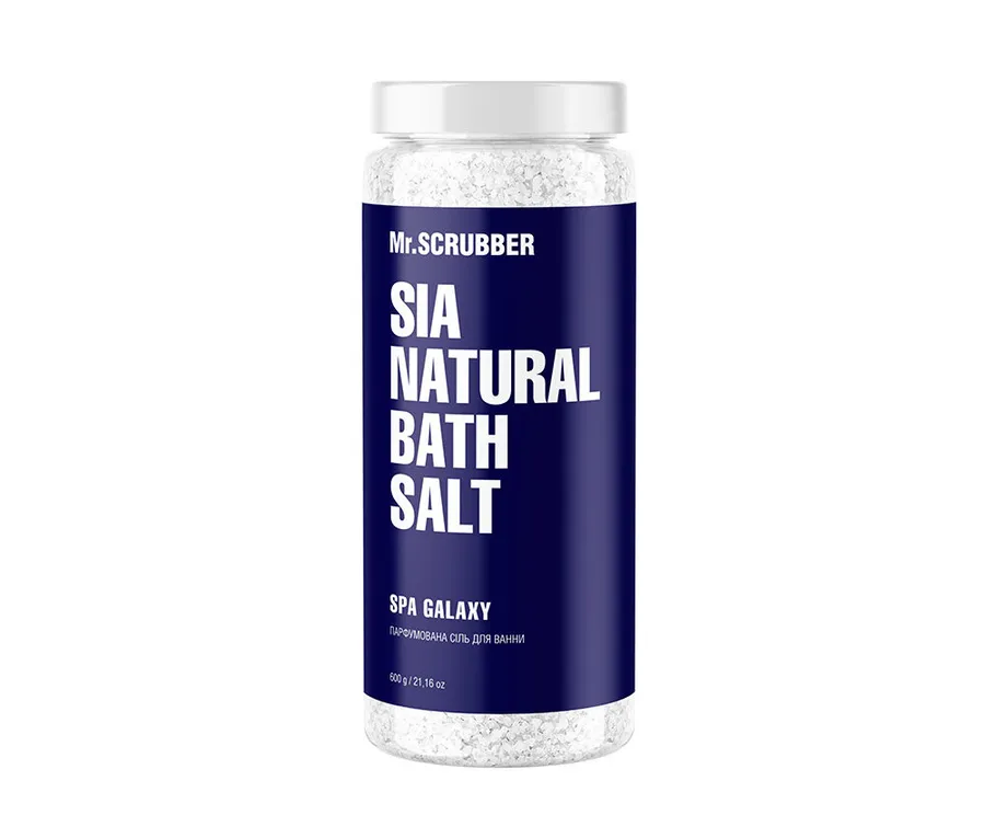 Парфумована сіль для ванни Sia Natural Bath Salt Spa Galaxy, Mr. Scrubber
