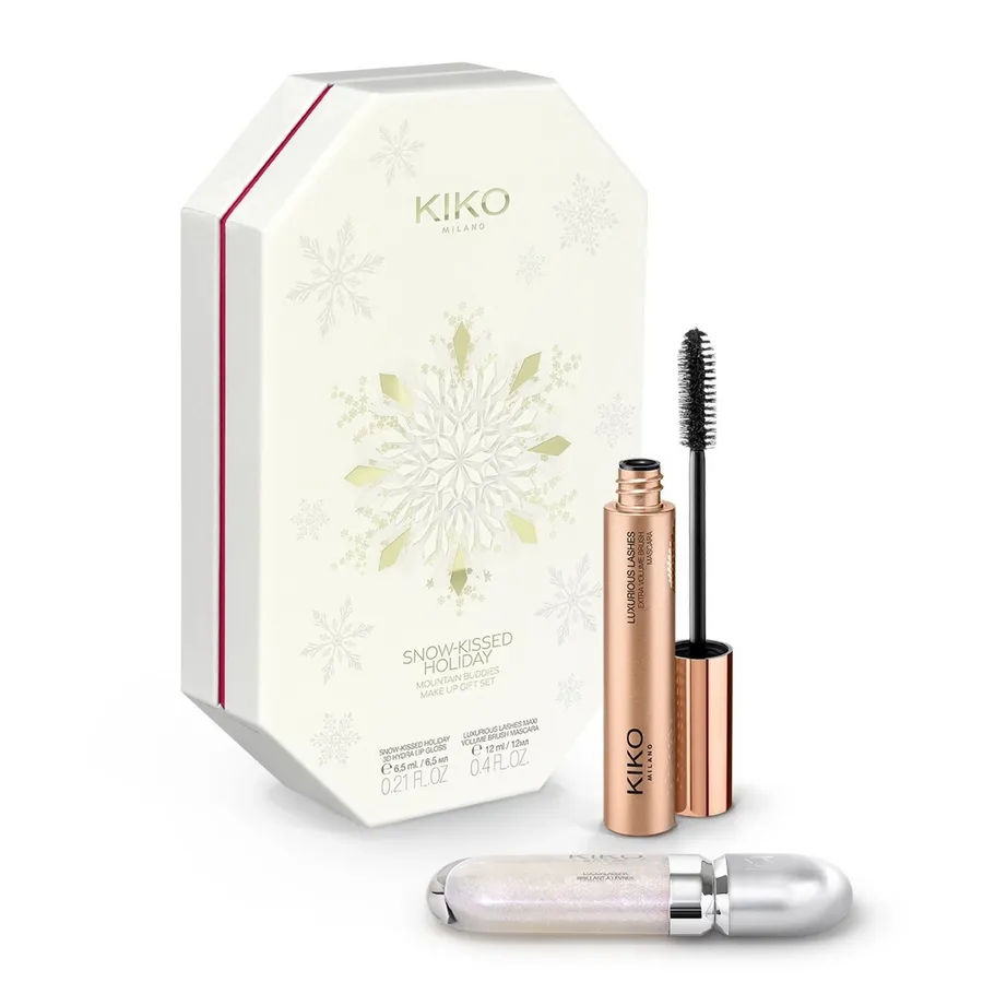 Snow-Kissed Holiday Mountain Buddies Make Up Gift Set