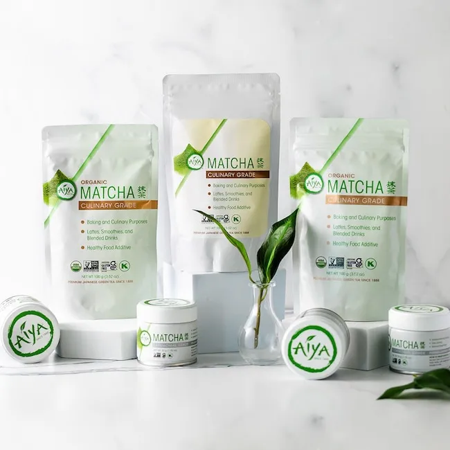 Aiya Organic Ceremonial Grade Matcha (Органічний чай матча церемоніального класу Aiya), корисні добаввки