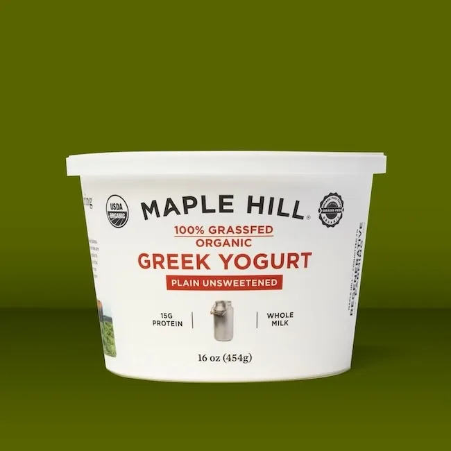 Грецький йогурт Maple Hill, поради від зіркових тренерів, поради від Сенади Грека