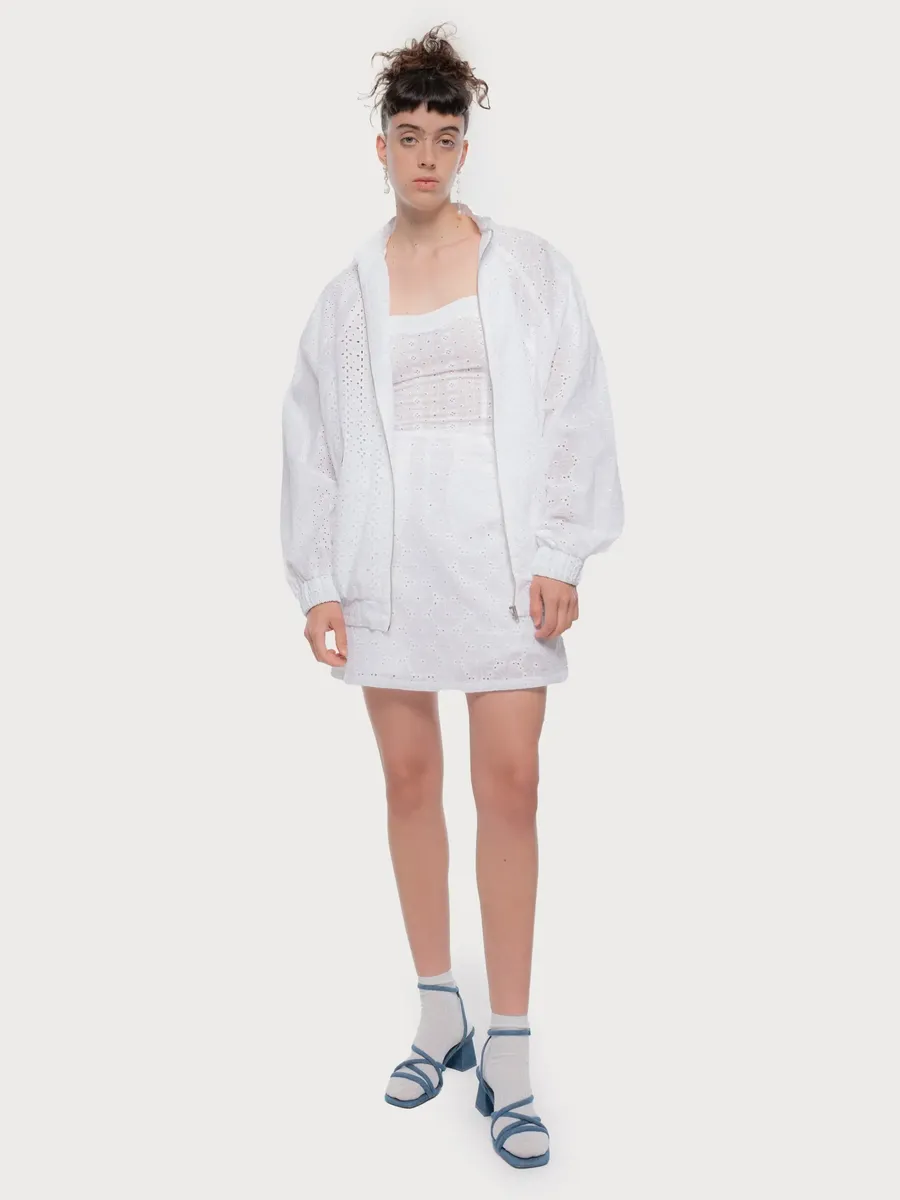Broderie Anglaise Bomber, Ksenia Schnaider