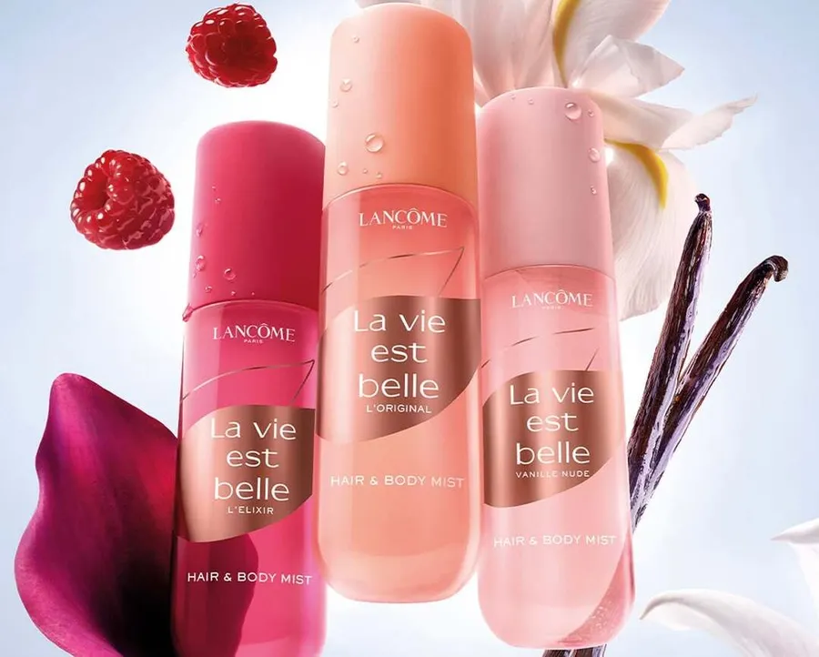 Lancôme випустив колекцію спреїв для волосся і тіла La Vie Est Belle