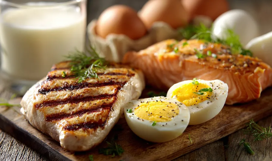 Тваринні продукти з високим вмістом білка 