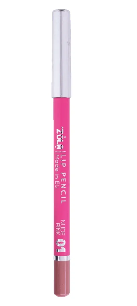 Lip Pencil 01 Nude Pink, Zola 