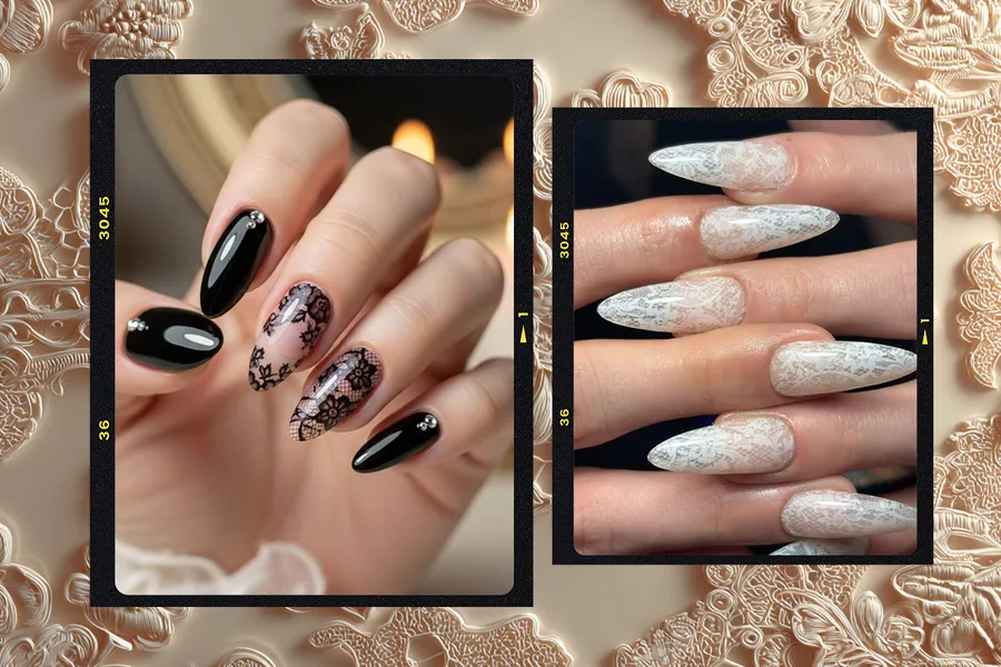 Кружевной маникюр – самый романтичный nail-тренд 2026 года