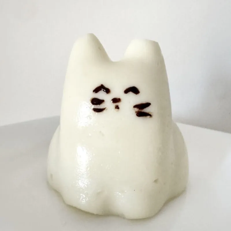 Рецепт Cat Mochi Pudding (котик-мочі), як приготувати трендовий десерт з котиками