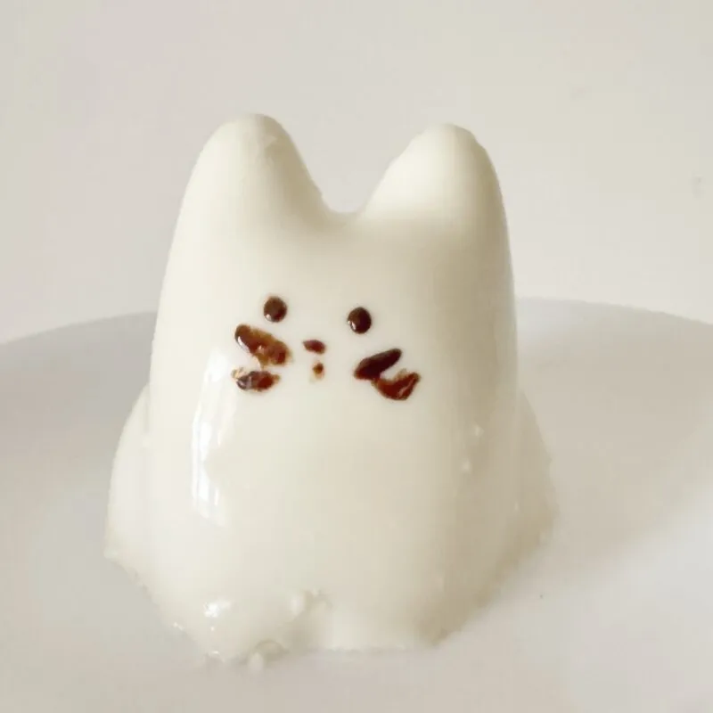 Рецепт Jiggly Milk Cat (молочний котик-пудинг), як приготувати тремтячого котика
