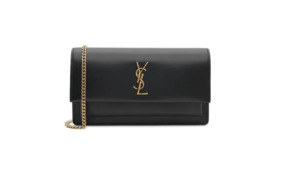 Шкіряний клатч Sunset, Saint Laurent
