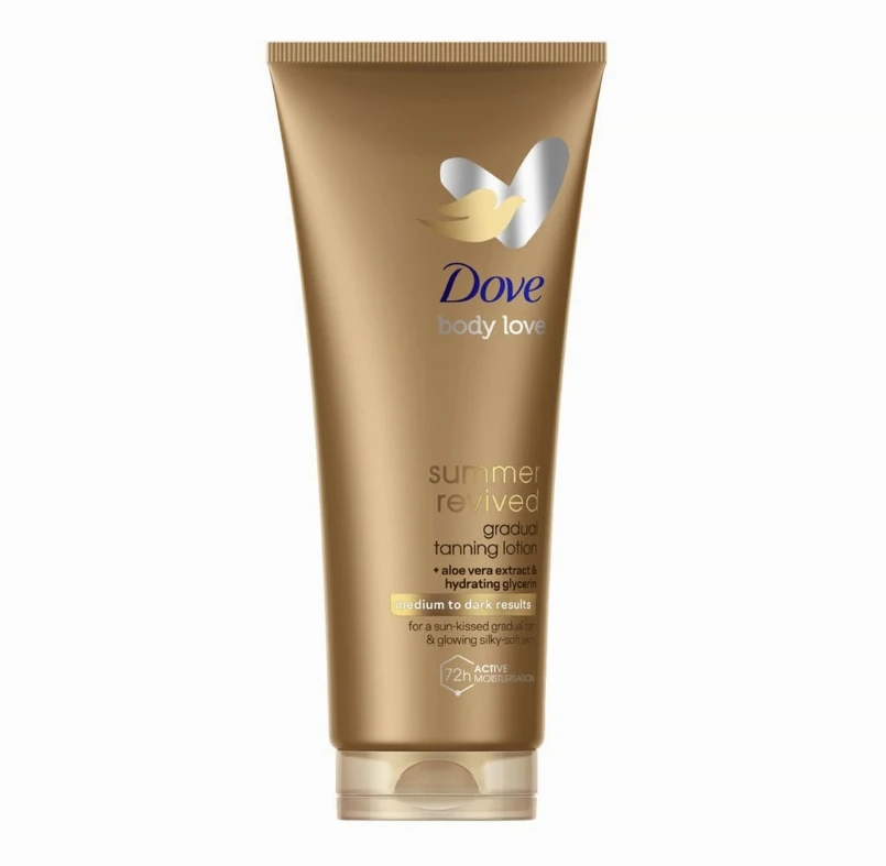 Body Love Summer Revived Lotion Autobronzante Progressive Medium to Dark, Dove