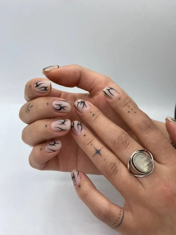 Tattoo nails