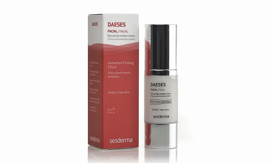 Омолоджувальний контур-крем для очей і губ Sesderma Daeses з DMAE, з молочною та гіалуроновою кислотами